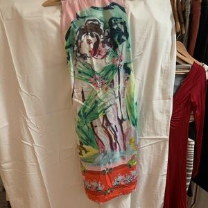 Sleeveless knee length Alive & Olivia dress